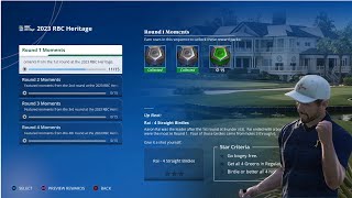 BEAT THE RBC HERITAGE CHALLENGES  EA SPORTS PGA TOUR [upl. by Cacie]