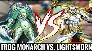 INSANE Edison Format FINALS  Frog Monarch vs LightSworn edisonformat YuGiOh [upl. by Aikemat]