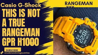 This is not a true RANGEMAN GPR H1000 [upl. by Otilia]