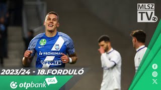 MTK Budapest  Újpest FC  30  20  OTP Bank Liga  18 forduló  MLSZTV [upl. by Dam]