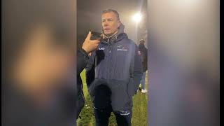 Mark Burke after Leamington defeat [upl. by Erdnaek]