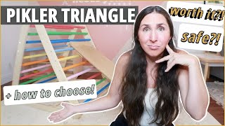 How To Choose The Best Pikler Triangle  Montessori Climbing Triangle Reviews [upl. by Nanon649]