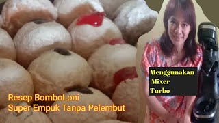 Resep Bomboloni LembutReview Mixer Turbo EHM 9595 [upl. by Bilac21]