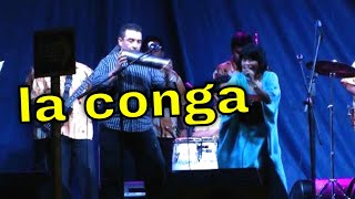 la Sonora Dinamita  La Conga cover [upl. by Fairman]