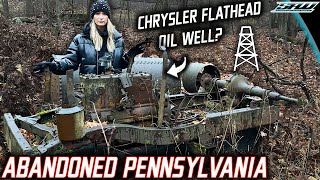 Abandoned 1900s Pennsylvania Oil Well Chrysler Flathead Engine Early Days of Oil Survivor [upl. by Bordiuk880]