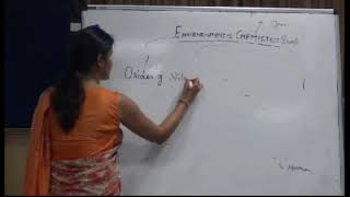 Chemistry Environmental Chemistry SESSION 2 03062017 [upl. by Griswold]