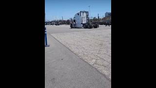 Employee at Port grabs truck driver then rough him 🆙 18wheeler truckingindustry [upl. by Nosliw98]