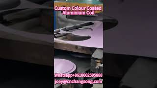 Prepainted  Color Coated Aluminum Coil For Advertising And Publicity Bulletin Boards [upl. by Nosaj]