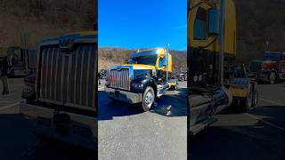 Western Star 49x power hood westernstar westernstar49x powerhood truckshow trucking bigrig [upl. by Suvart914]