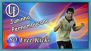 Juninho Pernambucano 80 Free Kicks HD [upl. by Nairda]