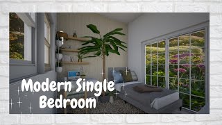 Modern Single Bedroom  RoomStyler Obsessed [upl. by Weisberg]