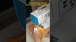 Dikiş ipucu  sürfile dikiş nedir  Sewing tip  What is overcasting stitch [upl. by Olzsal927]