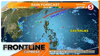 Amihan season opisyal nang nagsimula  Frontline Express [upl. by Aivatnuahs172]