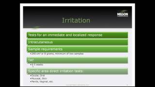 The Big Three Cytotoxicity Sensitization amp Irritation Biocompatibility Testing [upl. by Engeddi]