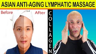 Asian AntiAging Facial Lymphatic Drainage Massage  Dr Mandell [upl. by Kiley965]