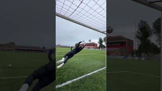 Goalkeeper Training tobybull11 goalkeeper goalkeepertraining satisfying goalkeepers viral [upl. by Lenni]