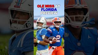 Ole Miss at Florida quick preview olemiss florida cfb collegefootball [upl. by Alletnahs]