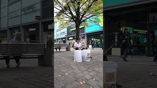 Bucket Drumming in 2024 bucketdrumming drummer [upl. by Nerro]