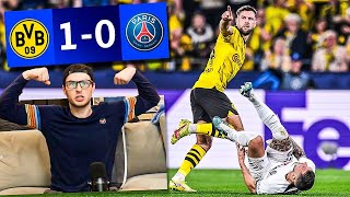 DORTMUND VS PSG UCL 10 LIVE REACTION [upl. by Harvey]