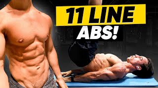 11 LINE ABS WORKOUT UPPER LOWER ABS amp OBLIQUES WORKOUT [upl. by Aramac]