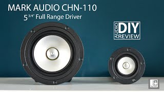 Full Range Driver Review  Markaudio CHN110 6quot Driver for DIY Speaker Building  Massive Bass [upl. by Lhadnek]