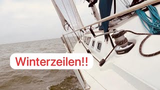 Heerlijk doorzeilen in de herfst en winter 2024 Markermeer Lelystad Hoorn [upl. by Uwton]