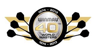 40th Winmau World Masters Darts  Saturday 12th October 2013 [upl. by Trubow921]