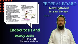 Endocytosis and Exocytosis  class 11 [upl. by Murial942]