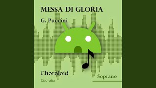 Messa di Gloria Gloria in excelsis Deo  Domine Deus Voice with metronome organ [upl. by Adnamas265]