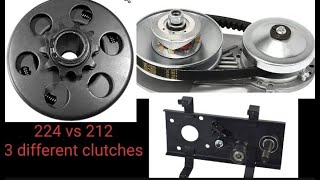 224 vs 212 3 Clutch Comparison [upl. by Stoffel]