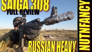 The Saiga 308 Russian Heavy Armament Full Review [upl. by Kilroy]