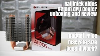 Raijintek Aidos  Unboxing and Review [upl. by Adnauq]