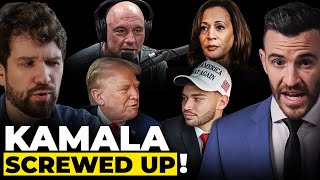 Destiny And Brian Tyler Cohen CALL OUT Kamala Harris Take Gloves Off Finally [upl. by Elahcim]