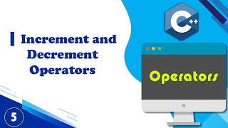 C Course  Increment  and Decrement  Operators 55 [upl. by Biagio]