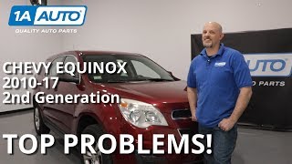 Top 5 Problems Chevy Equinox SUV Second Generation 201017 [upl. by Pelagi630]