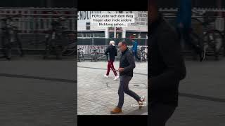 Leute auf der Straße Pranken 😂🤕street tiktok trend germany humour nrw prank [upl. by Leirea]