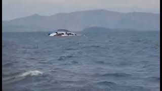 RDC  Naufrage ce jeudi 3 octobre 2024 dun bateau qui quittait Minova pour Goma sur le lac Kivu [upl. by Anomor606]