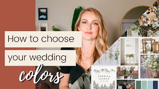 How to Choose Your Wedding Colors [upl. by Inanak]