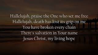 Phil Wickham  Living Hope Lyric VIdeo [upl. by Gnilyam733]