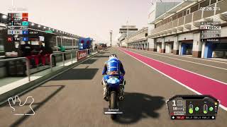 MotoGP 21  Into Pit Lane gameplay xbox one [upl. by Ahsiket]