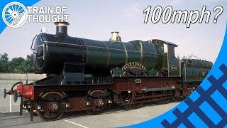 The first steam locomotives to go 100mph  GWR quotCity of Truroquot [upl. by Atilem69]