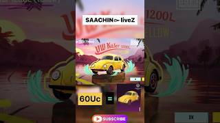 VW Kafer 1200 L YELLOW  60 Uc spin Mai 🚘 maja aa Gaya bhai ❤️❤️😍😍 bgmi pubg shorts [upl. by Malonis760]