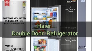 unboxing Bottom Mounted Refrigerator l Haier 237 Litres l Double Door l twin inverter technology l [upl. by Raamaj]