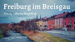 A walking tour through Freiburg im Breisgau Germany 🇩🇪 [upl. by Pepin149]