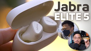 全新 Jabra Elite 5 詳細試用實測！千元價位最推薦 真無線藍牙降噪耳機 高階功能、中階價錢  加入aptX、混合ANC、超強收音  4K【TechiCardia】cc廣東話字幕 [upl. by Garlinda915]