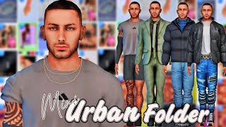 The Sims 4  Urban Male CC Folder amp Sim Download [upl. by Robbert]