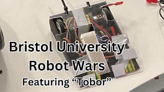 Bristol University Robot Wars 2024  Featuring “Tobor”  Hosted by BEEES [upl. by Loomis]