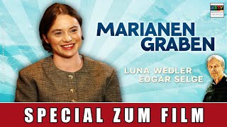 MARIANENGRABEN  Luna Wedler über emotionale und witzige Momente am Set [upl. by Millian]