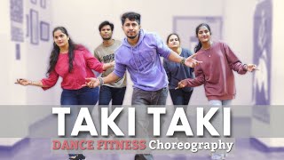 Energetic Dance Fitness Taki Taki  DJ Snake ft Selena Gomez Ozuna Cardi B [upl. by Bernardina]