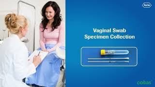 Vaginal Swab Specimen Collection Roche Cobas PCR Media Dual Swab kit [upl. by Enelyahs536]